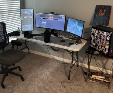 Cheap table but it works