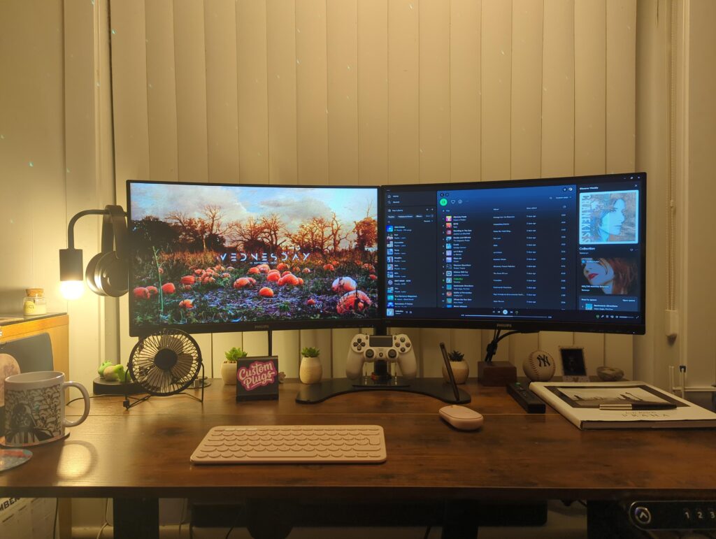 Had to get a standing desk due to noodle spine.