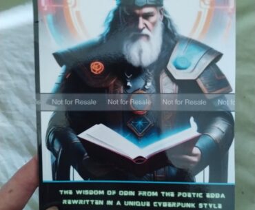 Received my author proof copy [the Cyber Havamal] today and all looks great from the printers! So it's moving forward to available on Amazon this Wednesday!!