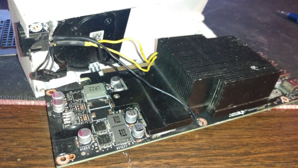 I shunt modded an RTX A2000 and added a 6-pin PCIe connector. The card uses about 130W now. I also had to desolder and move a capacitor to an empty pad.