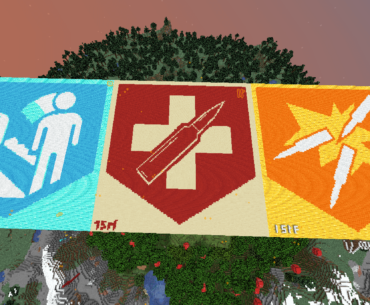 I made a few of the perks as maparts in minecraft