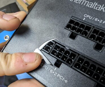Hidden connector on a PSU?