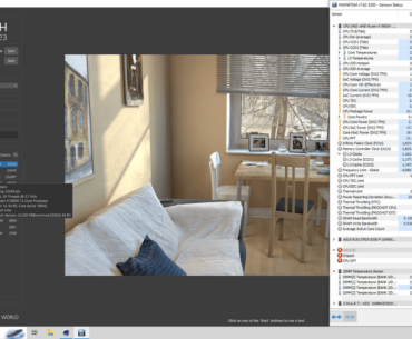 R9 5900X 10- Minute Throttle test using the Noctua NH-D15 Chromax.black AM4 offset bracket.