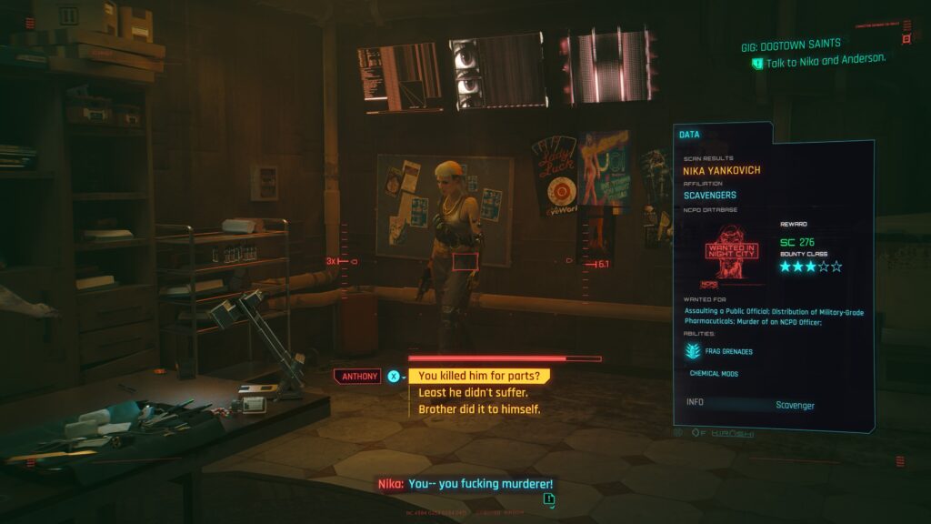 Seeing a Scav condemn someone for murder is peak irony