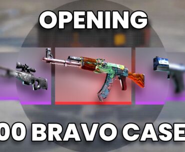 I Opened 100 Bravo Cases in CS2