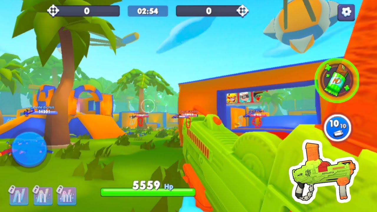 Nerf War | Water Park Battle victory Gameplay #50 (Nerf First Person Shooter) Nerf War | Water Park Battle victory Gameplay #50 (Nerf First Person Shooter)