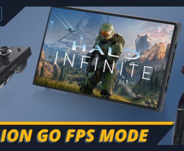 Halo Infinite Lenovo Legion Go Gameplay With FPS Mode...Game Changer!