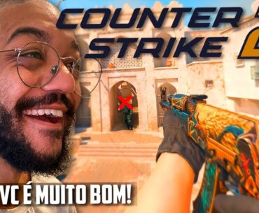 Cheguei amassando no Counter Strike 2 (cs 2) JOGO ESTA ABSURDAMENTE LINDO!