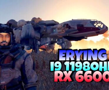 Starfield game test on different planets FPS TEST 1440P