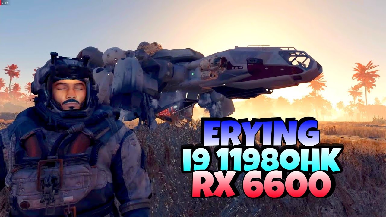 Starfield game test on different planets FPS TEST 1440P Starfield game test on different planets FPS TEST 1440P