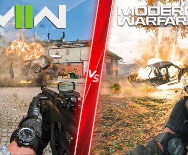 Modern Warfare 3 vs Modern Warfare 2 - Direct Comparison! Attention to Detail & Graphics! ULTRA 4K