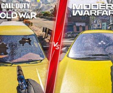 Call of Duty Modern Warfare III vs Call of Duty Black Ops Cold War - Attention to Detail Comparison!