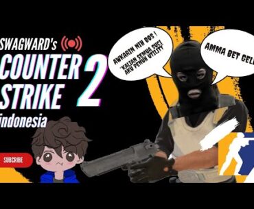"🔴 Awkarin Masuk CS2 ❗- COUNTER STRIKE 2 INDONESIA"