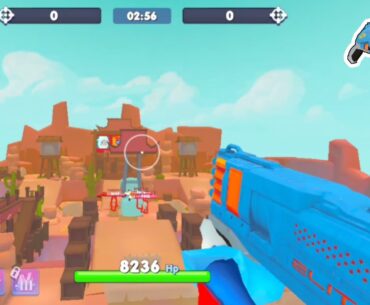 Nerf War | The Duel Victory Gameplay #53 (Nerf First Person Shooter)