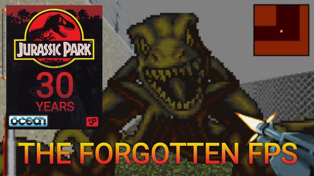 Jurassic Park (PC/Amiga 1993) – Ocean’s Forgotten First-Person Shooter Jurassic Park (PC/Amiga 1993) - Ocean's Forgotten First-Person Shooter