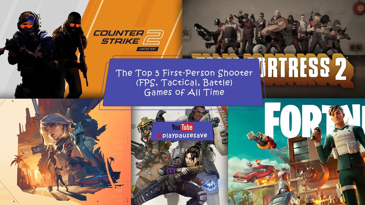 The Top 5 First Person Shooter FPS, Tactical Games The Top 5 First Person Shooter FPS, Tactical Games