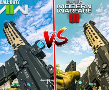 Call of Duty Modern Warfare III VS Call of Duty Modern Warfare II Physics & Details Comparision 4k