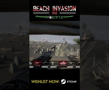 Beach Invasion 1945 -There is nothing we can do. #fps #gaming #ww2 #napoleon  #gamingvideos #games