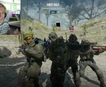 xQc Plays Counter Strike 2 with Friends!