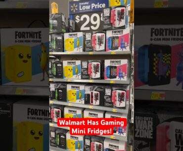 Walmart Has Video Gaming Fridges! #videogames #fortnite #callofduty #walmart #shorts #fyp