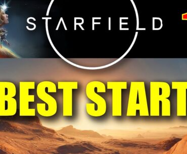 STARFIELD Walkthrough Part 1, Character Creation ESSENTIAL NOTES (+ Dream Home, Before & After!)