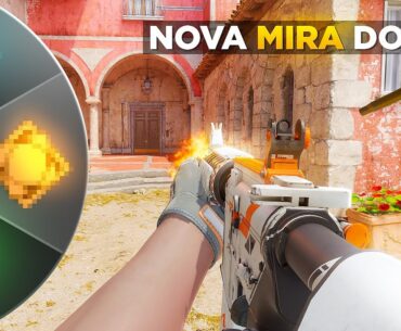 Eu consegui! Testei a NOVA MIRA ANTI-PINADA do CS 2 (ela realmente pode te ajudar)