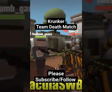 Krunker Team Death Match #krunker #gaming #videogames #fps #firstpersonshooter fir