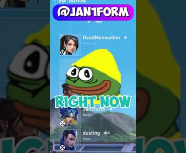 OMG ITS THAT ONE GUY  | @jan1form  | #valorant #val #fps #games #shorts #tiktok