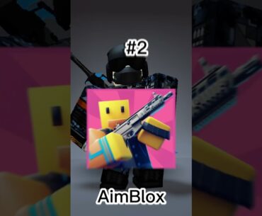 Top 5 best Roblox fps games #roblox