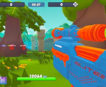 Nerf War Battle Royale | Nerf Fps Game | Nerf Blaster Gameplay #72 (Nerf First Person Shooter)