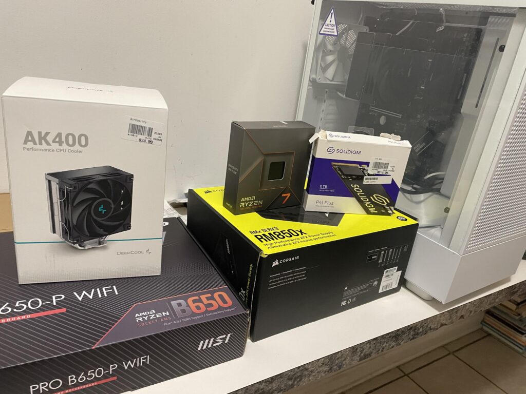 My Pc parts build
