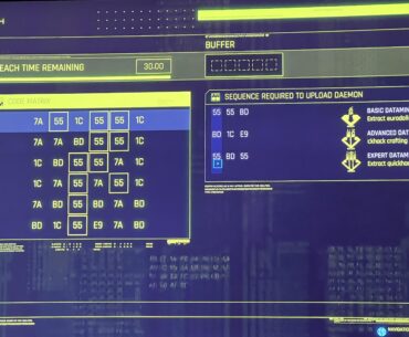 100 hours in and I’m just realising you can hover over the hacking sequence numbers to map out your route