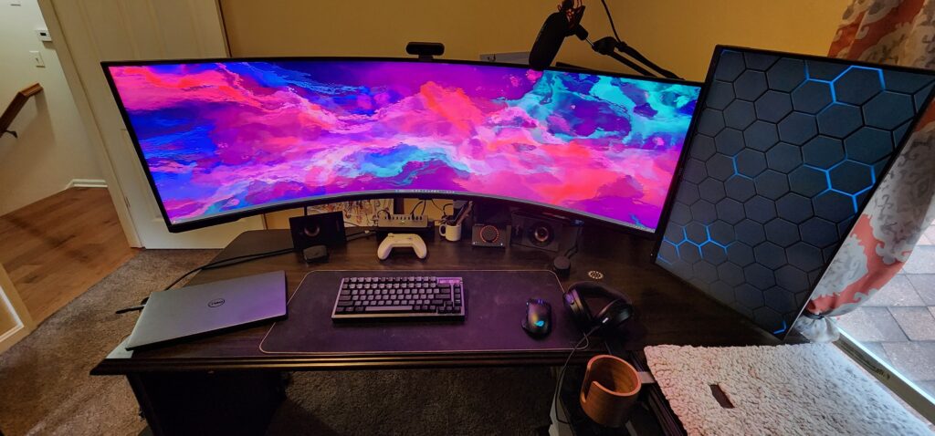 Fresh battlestation with the 57" Odyssey G9
