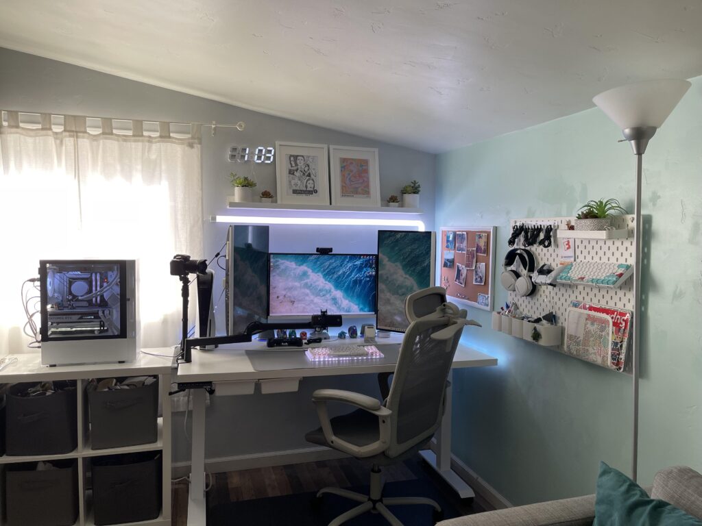 Another generic white setup 😅