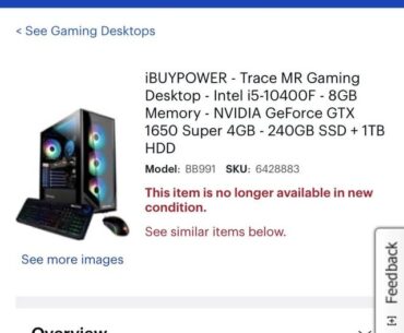 iBUYPOWER Gaming PC Value