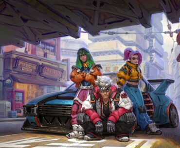 Сyberpunk trio by Ivan Smirnov