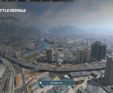 In Warzone 3 you will always have a pistol out when you enter the water.