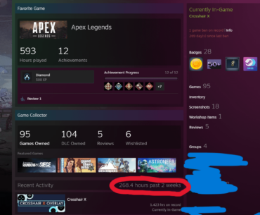 Is my bro actually playing games 19hrs a day?
