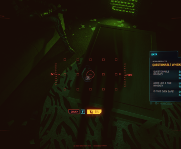 Is the Kiroshi Optics sentient or something?