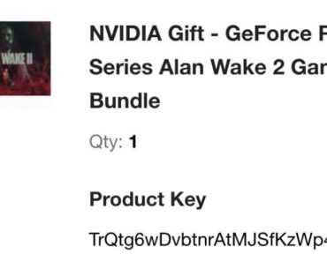 Free Alan wake 2 code (if you have a 40 series).