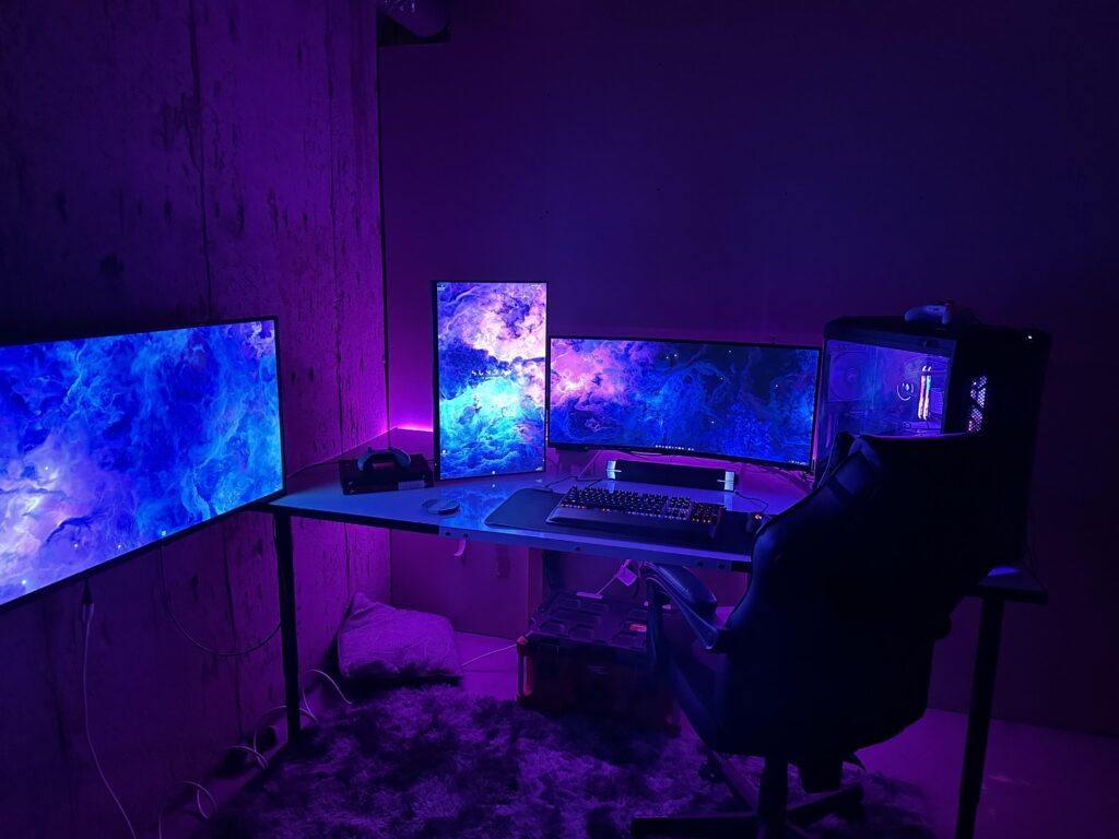 My very first PC setup. Still some work to do.
