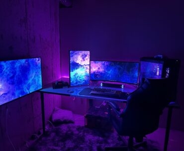 My very first PC setup. Still some work to do.