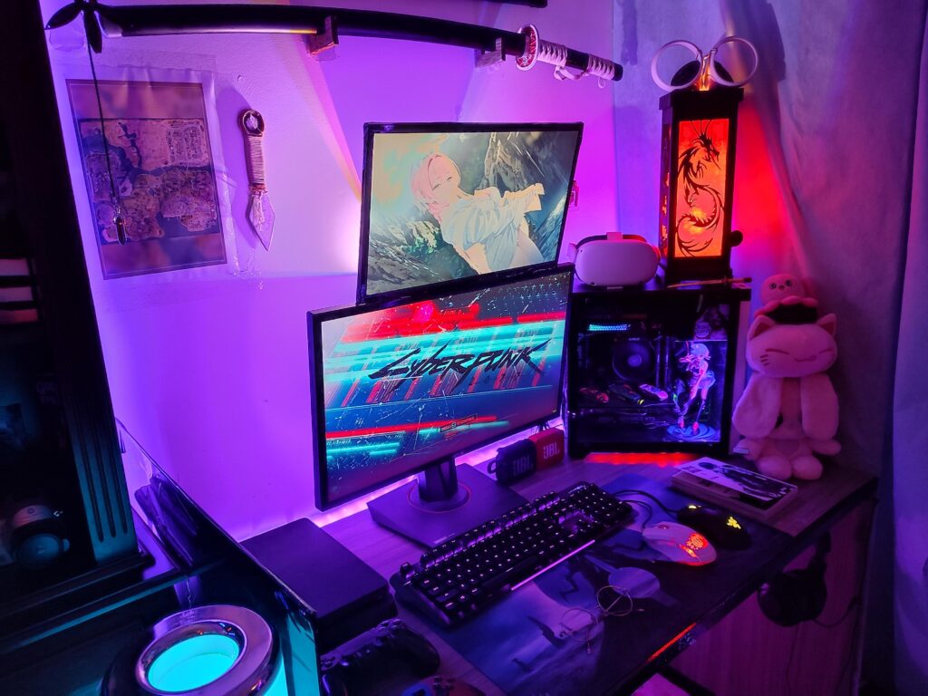 Stacked monitor this time