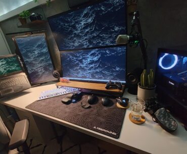 Current version of the tiny apartment setup