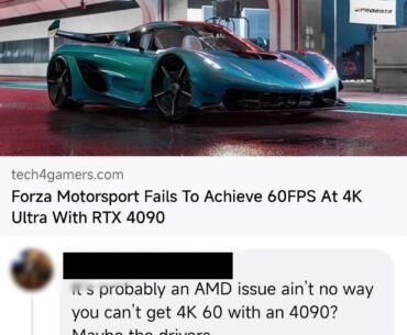 Oof, the AMD driver doesn't well work with RTX4090.