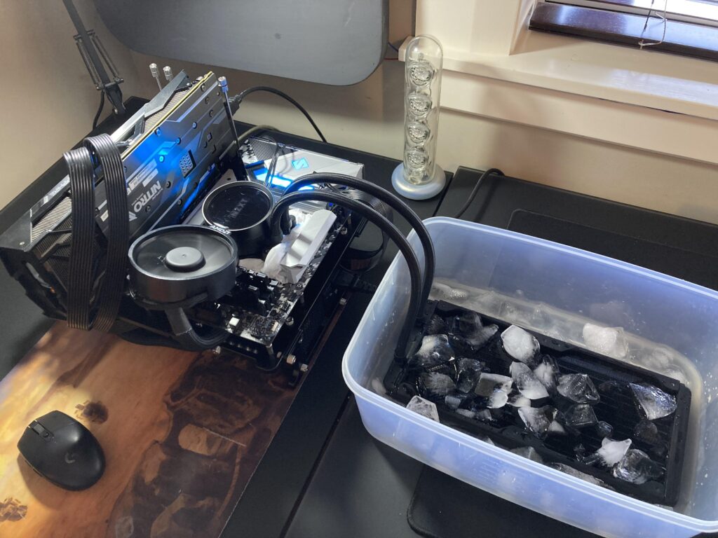 Even an ice bath can't make a bad chip fast... | Ryzen 5 3600 at 4.475 GHz at 1.5v