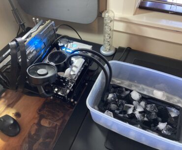 Even an ice bath can't make a bad chip fast... | Ryzen 5 3600 at 4.475 GHz at 1.5v