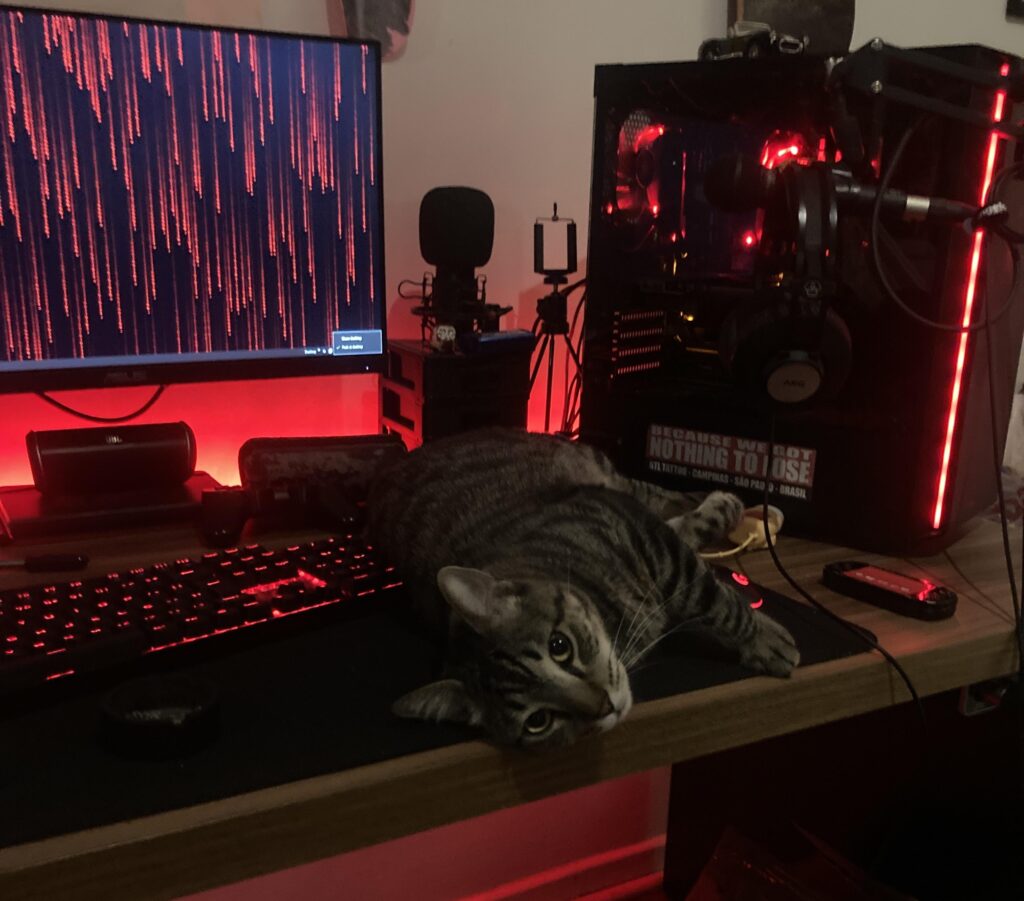 after a week working out of town, found this on my desk