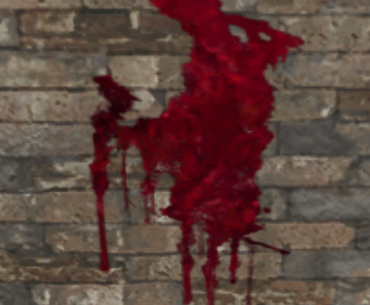 GOATED bloodstain