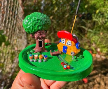 Crafted these with clay inspired by my favorite childhood computer game : adibou ♡